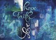 Dorette Digel - Postkarten: Hope - Faith - Love, 12 Stück Postkarten: Hope - Faith - Love, 12 Stück