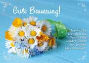 Gute Besserung - Faltkarte Gute Besserung - Faltkarte