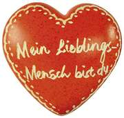 Handschmeichler: Lieblings-Mensch - orange Handschmeichler: Lieblings-Mensch - orange