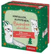Hinfallen, aufstehen, Bäumchen schmücken. - Zettelbox Hinfallen, aufstehen, Bäumchen schmücken. - Zettelbox