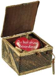 Geschenk-Box Bananenblatt - Du bist etwas Besonderes Geschenk-Box Bananenblatt - Du bist etwas Besonderes