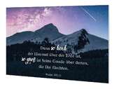 Wandbild Sterne-Berge-Ps. 103,11 Wandbild Sterne-Berge-Ps. 103,11