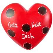 Handschmeichler-Herz: Gott liebt dich Handschmeichler-Herz: Gott liebt dich