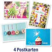 Postkartenserie: InMotion - gemischte Motive 4 Stk. Postkartenserie: InMotion - gemischte Motive 4 Stk.