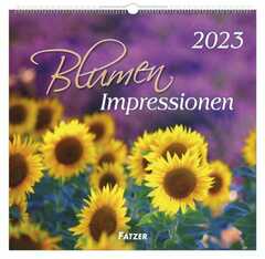Impression Blumen 2023 - Wandkalender