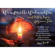 Dietrich Bonhoeffer - Postkarten: Wundervolle Weihnachten, 4 Stück Postkarten: Wundervolle Weihnachten, 4 Stück