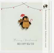 Faltkarte "Merry Christmas" - Pinguin Faltkarte "Merry Christmas" - Pinguin