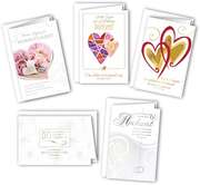 Faltkarten - Hochzeitsjubiläum 5er Set Faltkarten - Hochzeitsjubiläum 5er Set