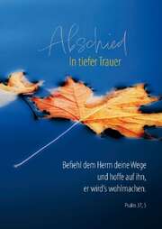 Faltkarte "Abschied - In tiefer Trauer" Faltkarte "Abschied - In tiefer Trauer"