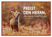Metallschild klein - Preist den Herrn Metallschild klein - Preist den Herrn