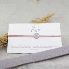 Armband "Love" vergoldet