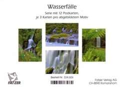 Postkartenserie Wasserfälle