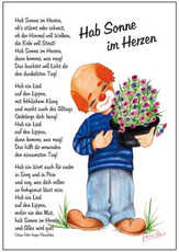 Postkarten: Clown - Hab Sonne im Herzen, 4 Stück Postkarten: Clown - Hab Sonne im Herzen, 4 Stück