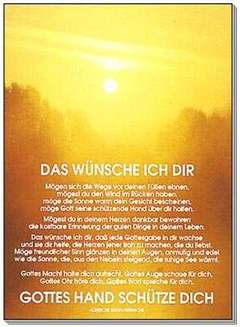 Raumbild: Das wünsche ich dir, A3 Raumbild: Das wünsche ich dir, A3