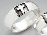 Fingerring "Kreuz" - 16 mm Fingerring "Kreuz" - 16 mm