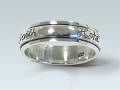Fingerring "Faith Hope Love" - silber, 18 mm Fingerring "Faith Hope Love" - silber, 18 mm