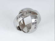 Fingerring "Joh 3:16" - 17 mm Fingerring "Joh 3:16" - 17 mm