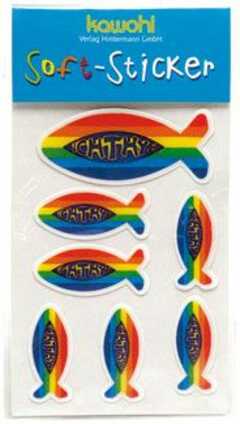 Soft-Sticker: Regenbogenfisch - Ichthys