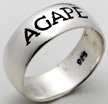 Fingerring "Agape" - 16 mm Fingerring "Agape" - 16 mm