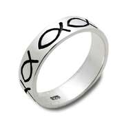 Fingerring "Ichthys" - Unigröße Fingerring "Ichthys" - Unigröße
