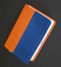 Lutherbibel - orange/blau