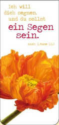 Magnetlesezeichen - "Mohn orange" Magnetlesezeichen - "Mohn orange"