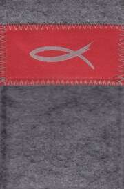 Handytasche "Ichthys-Fisch" - rot Handytasche "Ichthys-Fisch" - rot
