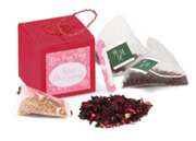 Tee "Tea for two" - bordeauxrot Tee "Tea for two" - bordeauxrot