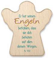 Handschmeichler Engel "Er hat seinen Engeln befohlen" Handschmeichler Engel "Er hat seinen Engeln befohlen"