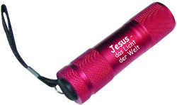 LED-Taschenlampe "Jesus - das Licht der Welt "