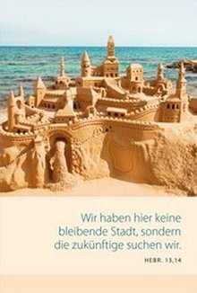 XL-CD-Card Keine bleibende Stadt (Sandburg) XL-CD-Card Keine bleibende Stadt (Sandburg)