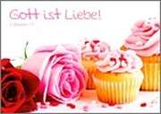 Mini-Spruchkartenserie "Gott ist Liebe" - 12 Stück Mini-Spruchkartenserie "Gott ist Liebe" - 12 Stück