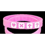 Armband "Die4Punkte" - pink, 18cm Armband "Die4Punkte" - pink, 18cm