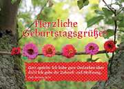 Herzliche Geburtstagsgrüße! - Faltkarte Herzliche Geburtstagsgrüße! - Faltkarte