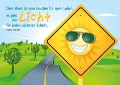 Postkarten: Dein Wort ist eine Leuchte, 12 Stück Postkarten: Dein Wort ist eine Leuchte, 12 Stück