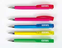 Kugelschreiber "Ichthys" - hellblau