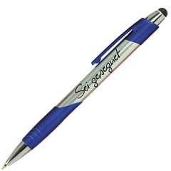 Kugelschreiber mit Touchpen "Sei gesegnet" - blau, 5er Beutel
